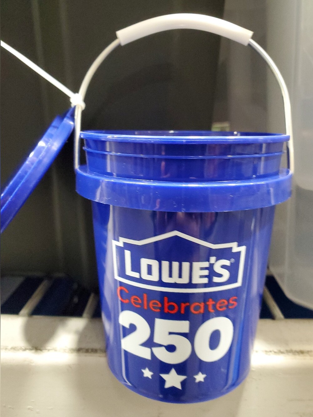 Celebrates 250 Blue Party Bucket